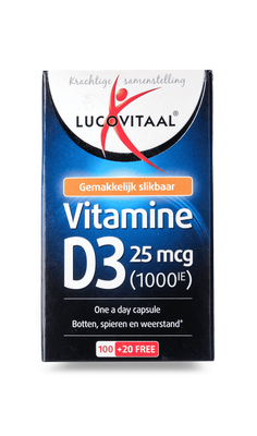 мультимультивітаміни Д3 Lucovitaal vitamine D3 590 фото