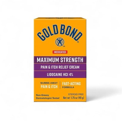 Крем для полегшення болю та свербіння Gold Bond Maximum Strength 49 г США 1070 фото