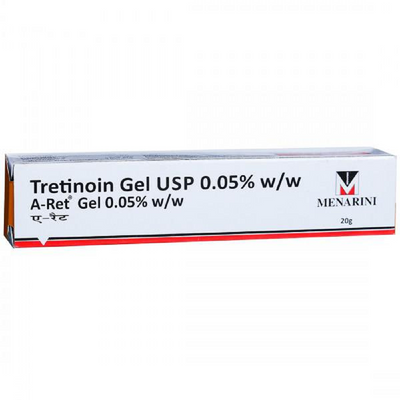 Третиноїн гель від прищів 0,05% Tretinoin Gel Menarini 0,05% 20 г 889 фото
