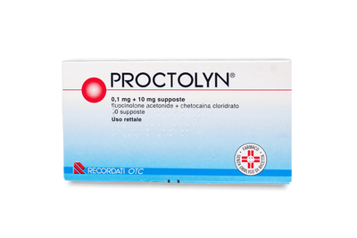 Свечи Proctolyn 0,1 мг + 10 мг Италия Проктолин 312 фото