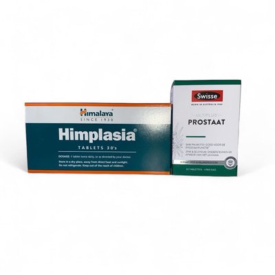 Подвійна формула для чоловічого здоров'я Swisse Prostaat і Himalaya Himplasia з трібулусом 1073 фото