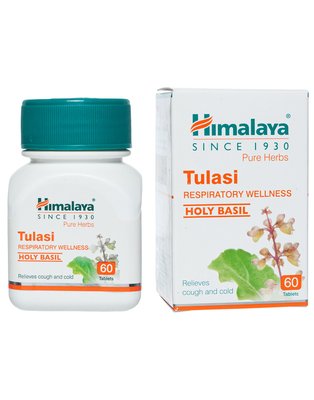 Himalaya Tulasi поддержание здорового иммунитета 60 шт 292 фото