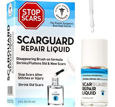 Гель проти рубців і шрамів Scarguard Scar Repair Liquid з вітаміном Е 15 мл США 1075 фото