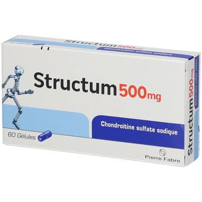 Структум капсулы для суставов и позвоночника Structum 500 mg 60 шт 754 фото