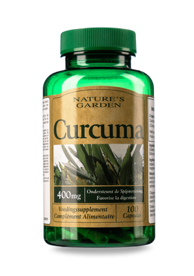 Куркума в капсулах Натурес Гарден Nature's Garden Curcuma Capsules 400 мг 427 фото