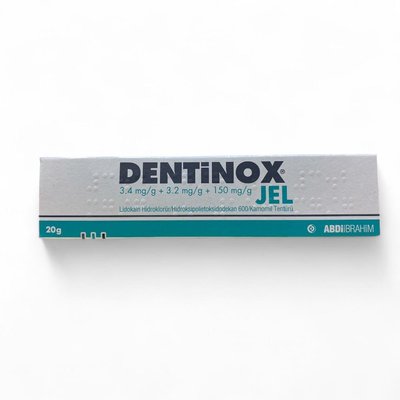 Зубний гель Дентинокс знеболюючий Dentinox 20 г 780 фото