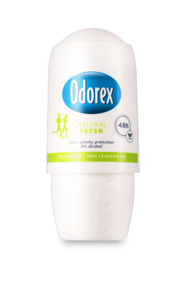 Шариковый дезодорант унисекс Odorex - Натуральная свежесть - 50 мл 647 фото
