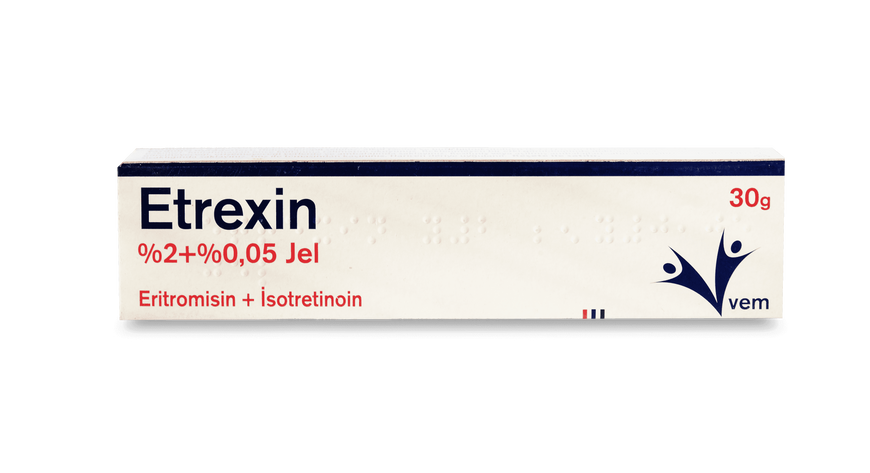 Etrexin Ізотрексін Munderm гель від вугрової висипки 2% + 0,05%, 30 г 625 фото