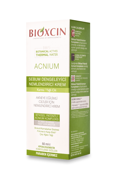 Bioxsine Acnium (эффективный крем для ухода за жирной и склонной к акне кожей) 374 фото