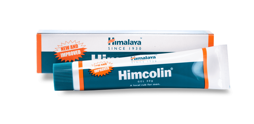 Гель для улучшения эрекции мужское сексуальное здоровье Хималая Himcolin gel Himalaya 30 г 452 фото