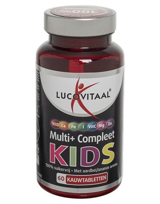 Комплекс мультивітамінів для дітей Lucovitaal Multi Complete Kids 616 фото
