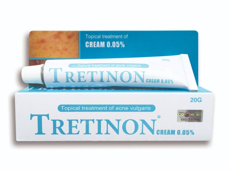 Крем із третиноїном проти прищів Tretinoin Cream 0,05% Малайзія 656 фото