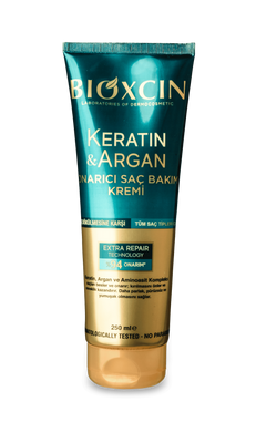 Кондиціонер для пошкодженого волосся Bioxcin Keratin & Argan 250 мл 644 фото