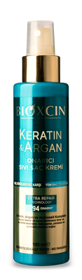 Кондиціонер для пошкодженого волосся Bioxcin Keratin & Argan 643 фото