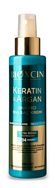 Кондиціонер для пошкодженого волосся Bioxcin Keratin & Argan 643 фото