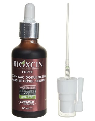 Сыворотка против сильного выпадения волос Биоксин Bioxcin DermaGen Forte, serum against severe hair loss 3 x 50 мл 489 фото