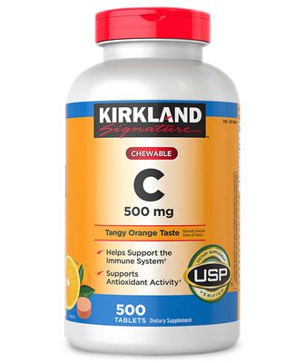 Kirkland мультівітамін C для імунної системи 500 шт США 130 фото