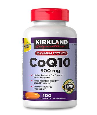 Комплекс для серця Kirkland CoQ10 300 мг, 100 шт 145 фото