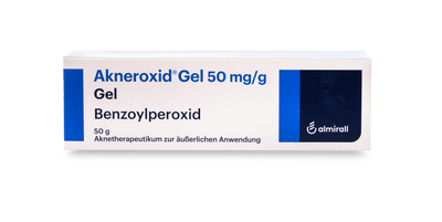 Гель з бензоіл пероксидом Акнероксид від Акне гель 50 гр Benzoylperoxid 387 фото