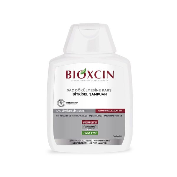 Шампунь трав'яний проти випадіння для всіх типів волосся Bioxcin Genesis Anti-Hair Loss 300 мл 484 фото