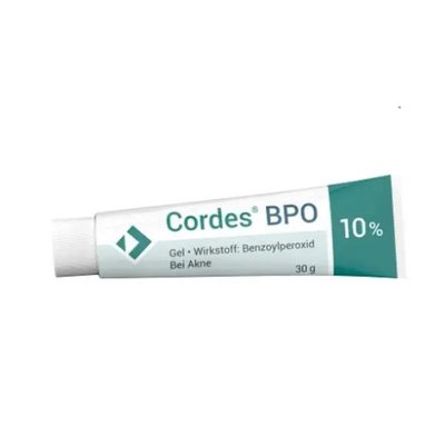 Гель бензоил пероксид Cordes BPO 10% Acne Gel 888 фото