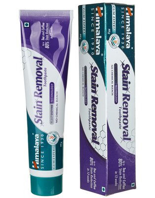 Зубная паста для удаления пятен Хималая Stain Removal Toothpaste Himalaya 80 г 471 фото