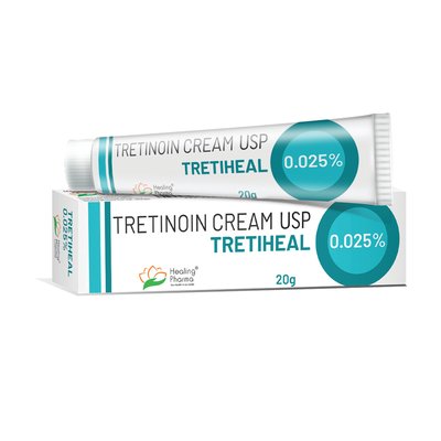 Tre-tinoin Cream 0.025% Tretiheal (Крем з Тре-тиноїном) 221 фото