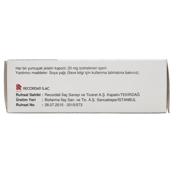 Aknetrent Акнетрент 20 mg Roaccutan 234 фото