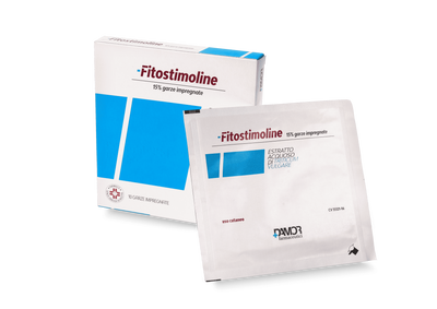 Фітостимулін 15% просочений марлею водний екстракт Fitostimoline 15% garze impregnate 526 фото