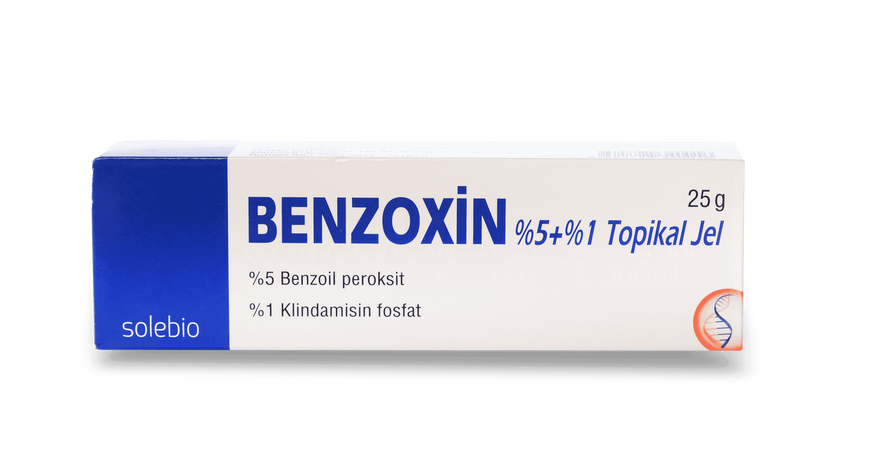 Гель від прищів Benzo-xin Бензо-ксин Клінопер турецький Дуак 320 фото