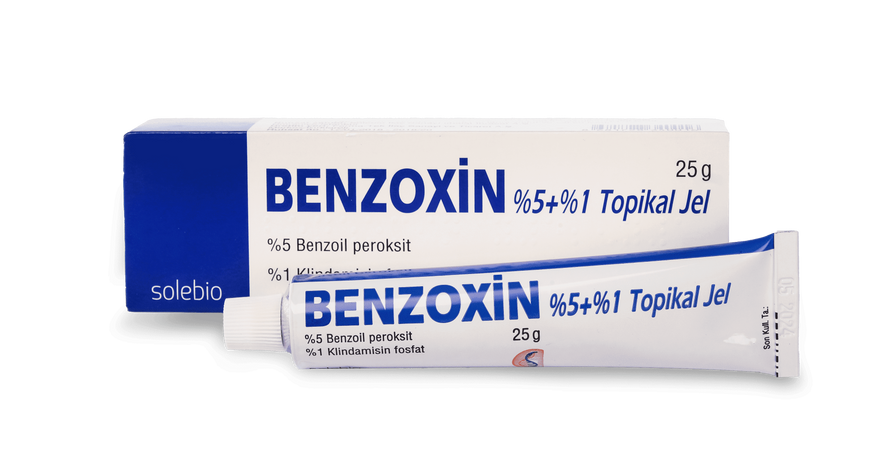 Гель від прищів Benzo-xin Бензо-ксин Клінопер турецький Дуак 320 фото