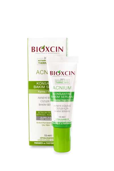 Bioxcin acnium (крем-сироватка для комбінованої та жирної шкіри) 373 фото