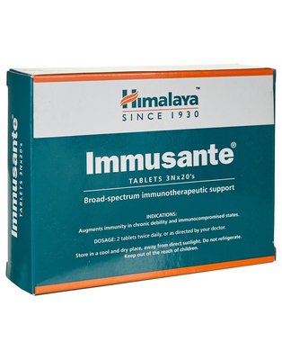 Средство для поддержания иммунной системы Иммусанте Хималая (Immusante Himalaya) 60 таб 475 фото