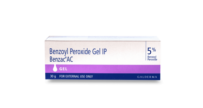 ПЕРЕКИС БЕНЗОЇЛУ 5% КОРЕКТУЮЧИЙ ГЕЛЬ Benzoyl Peroxide Gel 5% Індійський Бензоксин 266 фото