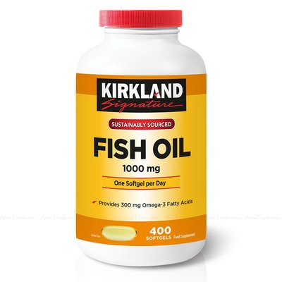 Рыбий жир Омега - 3 Kirkland Omega - 3 США 400 шт 151 фото