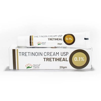 Третиноін крем 0.1% Tretiheal cream 0,1% Індія 666 фото