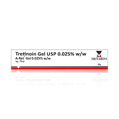 Тре-тиноїн гель від прищів 0,025% Tre-tinoin Gel Menarini 0,025% 20 г 703 фото