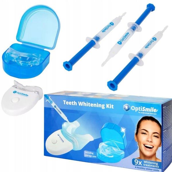 Набір для відбілювання зубів OptiSmile Teeth Whitening Kit 9х Нідерланди 1069 фото